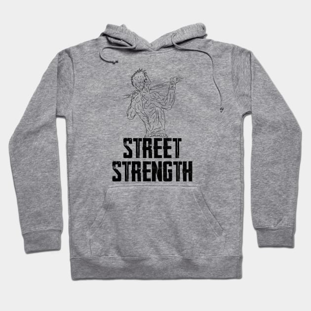Street Workout Athlete Hoodie by Speevector